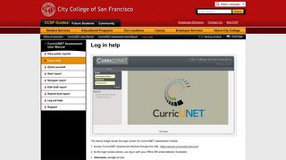 
                            9. Log in help - City College of San Francisco