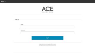 
                            13. Log in Here - ACE Distance