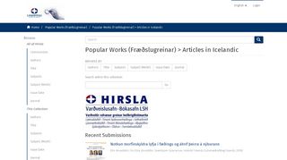 
                            8. Log In - Hirsla - Landspítali University Hospital - hirsla.lsh.is