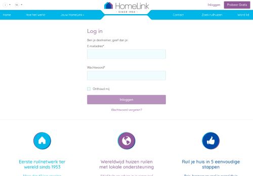 
                            1. Log in - Homelink