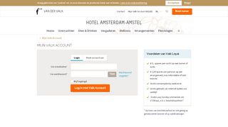 
                            11. Log in · Hotel Amsterdam - Van der Valk Hotel Amsterdam - Amstel