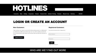 
                            4. Log In - Hotlines UK