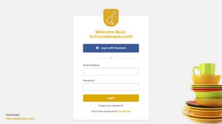 
                            1. Log In - Housekeeper.com