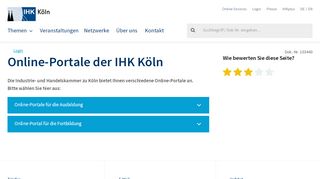 
                            10. Log-in - IHK Köln