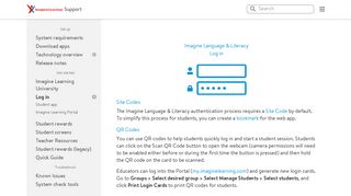 
                            5. Log in | Imagine Learning Support