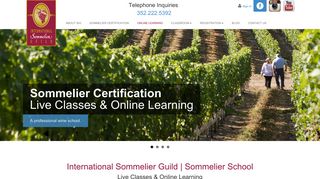 
                            2. Log in - International Sommelier Guild