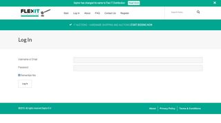 
                            8. Log In – IT Auctions - Xeptor Auctions