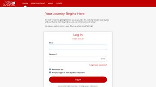 
                            2. Log In - Jacksonville State University - JSU