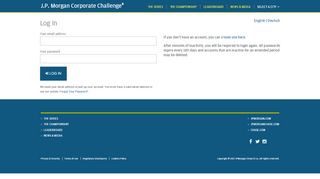 
                            13. Log In - JP Morgan Corporate Challenge