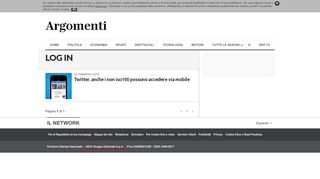 
                            3. log in - la Repubblica.it
