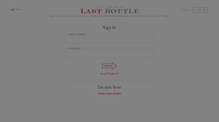 
                            13. Log In - Last Bottle
