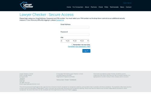 
                            11. Log in - Lawyer Checker