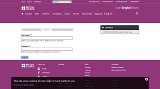 
                            4. Log in | LearnEnglish Teens - British Council