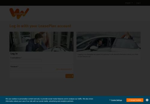 
                            3. Log in | LeasePlan