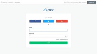 
                            7. Log in - LF Event CFP Dashboard