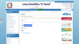 
                            4. Log In - Liceo Scientifico 