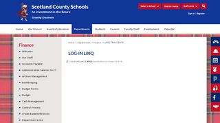 
                            10. LOG-IN LINQ - Scotland County Schools