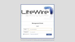 
                            7. Log In - LiteWire Internet Services - Reflexion