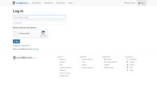 
                            12. Log in - LocalBitcoins.com: Fastest and easiest way to buy and sell ...