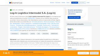 
                            4. Log-In Logistica Intermodal S.A. (Log-In) - BNamericas