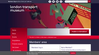 
                            6. Log In | London Transport Museum Friends