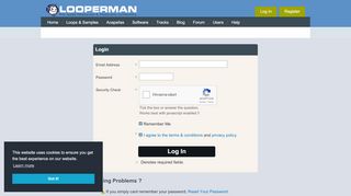 
                            1. Log In - Looperman : Free Loops Beats Samples Acapellas Vocals ...