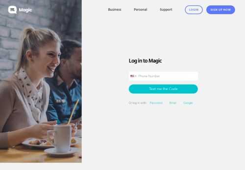 
                            3. Log In - Magic - Personal Assistant On Demand