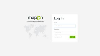 
                            2. Log in - | Mapon