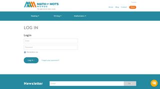 
                            11. Log in - Math et Mots Monde