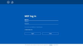 
                            11. Log In - Medical Studies in English, University of Zagreb, Croatia (MEF ...