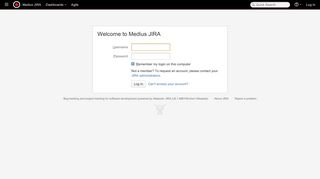 
                            9. Log in - Medius JIRA - MediusFlow