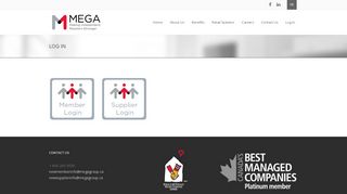 
                            8. Log In – Mega Group Inc.