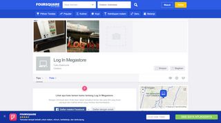 
                            11. Log In Megastore - 1 tips dari 24 pengunjung - Foursquare