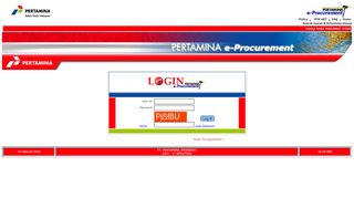 
                            7. Log In Member / Vendor - Eproc Pertamina - PT Pertamina