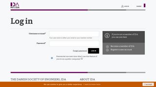 
                            4. Log in | Mit IDA