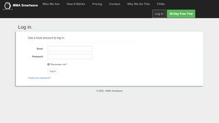 
                            7. Log in - MMA Smartware
