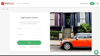 
                            6. Log In - Motorcheck.ie