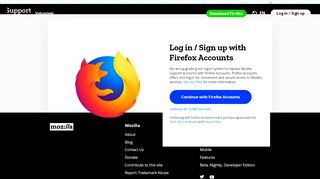
                            1. log in - Mozilla Support