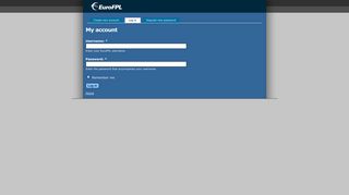 
                            1. Log in - My account | EuroFPL