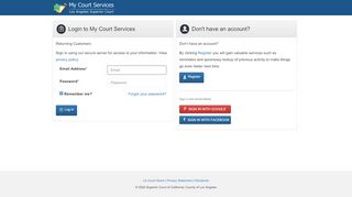 
                            4. Log in - My Court Services - Los Angeles Superior Court