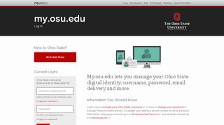 
                            5. Log in - My OSU - The Ohio State University