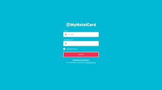 
                            6. Log In - MyHotelCard