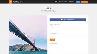 
                            1. Log in | MyStory.me