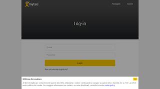 
                            7. Log-in - mytaxi - The Taxi App