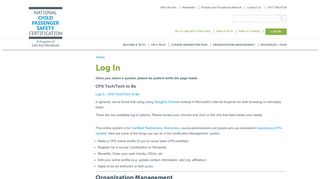 
                            11. Log In | National CPS Certification