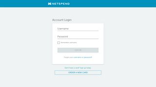 
                            12. Log In - Netspend