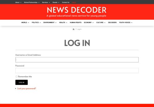 
                            1. Log In - News-Decoder