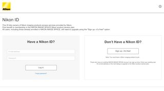
                            2. Log in | Nikon
