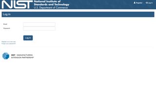 
                            11. Log in - NIST MEP Survey Portal