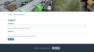 
                            12. Log in | NSF Ice Core Facility - National Ice Core Lab